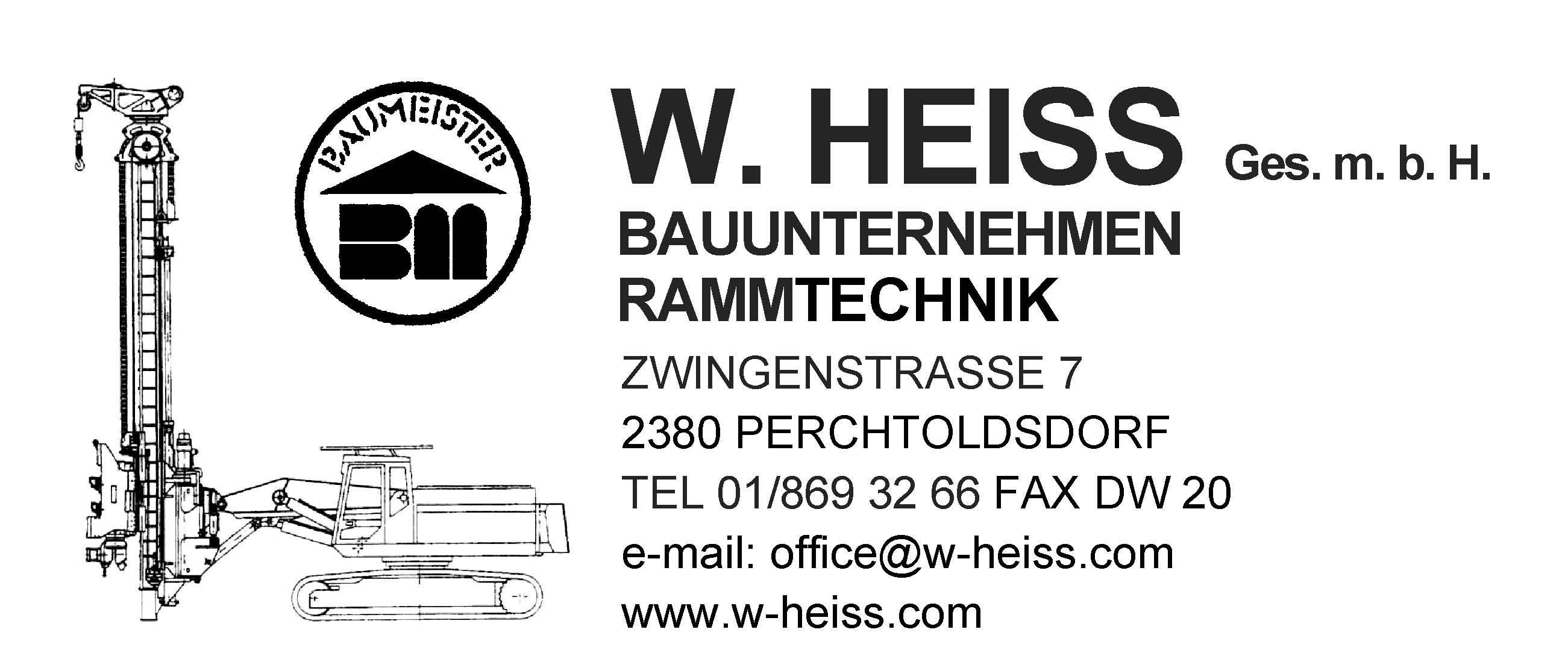 Baufirma Heiss